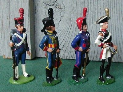 10 Mixed Lead Soldiers of the 1600s,1700s and 1800s  