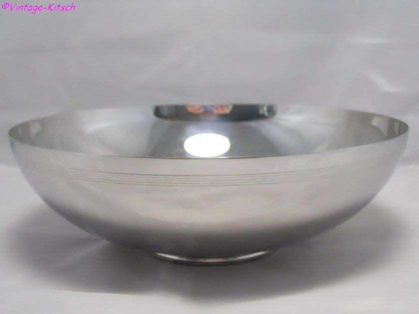 TAWLITE LONDON N8 STAINLESS STEEL FRUIT BOWL  