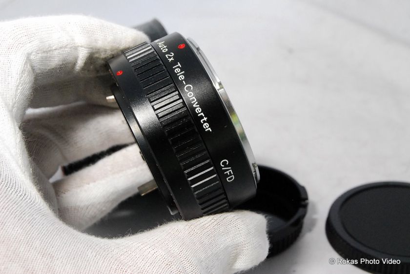 Used Canon fit Albinar ADG MC FD 2X teleconverter lens