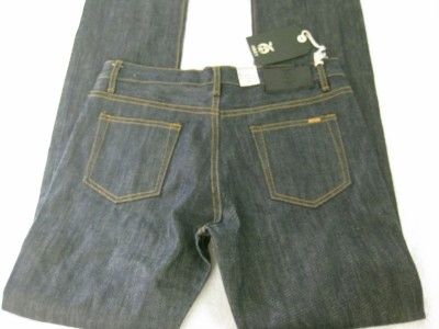 NWT MENS OBEY WARSAWS RAW INDIGO JEANS SZ. 30  