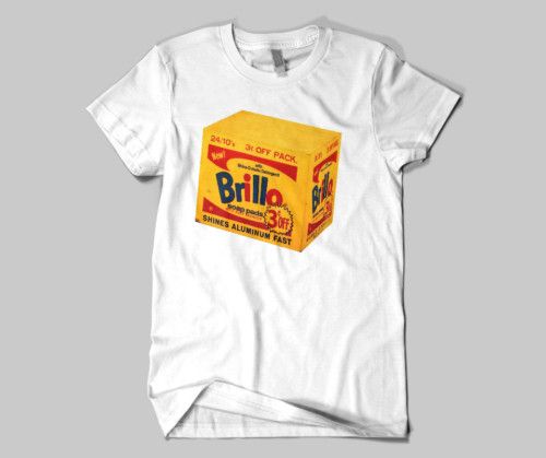 Andy Warhol Brillo Box T Shirt  