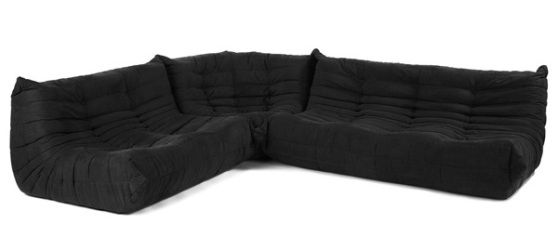 MODERN DESIGN DOWNLOW CORNER SECTIONAL, LOVESEAT, SOFA  