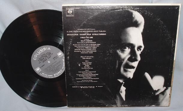 LP SOUNDTRACK I Walk The Line JOHNNY CASH VG+  