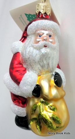 TANNENBAUM Dark Santa ORNAMENT African American FO11260  