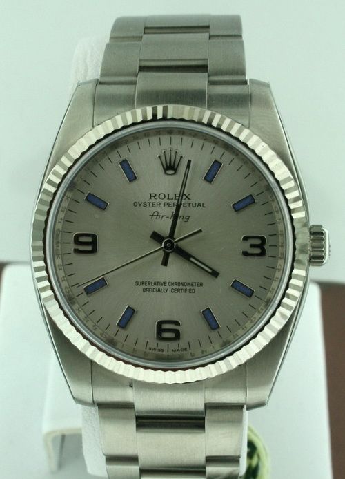 Rolex Oyster Perpetual Airking Unisex NEW 34mm Stainless Steel $6,000 