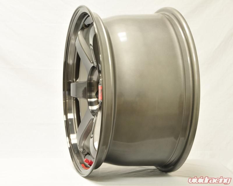 Volk TE37SL Wheel Set 17x9.5 5X114.3 +12 Pressed Graphite Nissan 240 