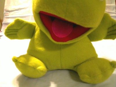 JIM HENSONS SESAME STREET 1987 BABY KERMIT PLUSH TOY  