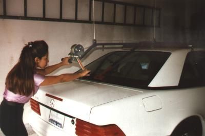 CUSTOM MADE Hardtop Ceiling Hoist   Cadillac Allante  