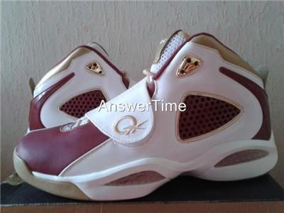 REEBOK QUESTION III IVERSON BOSTON COLLEGE SHOES 11.5  