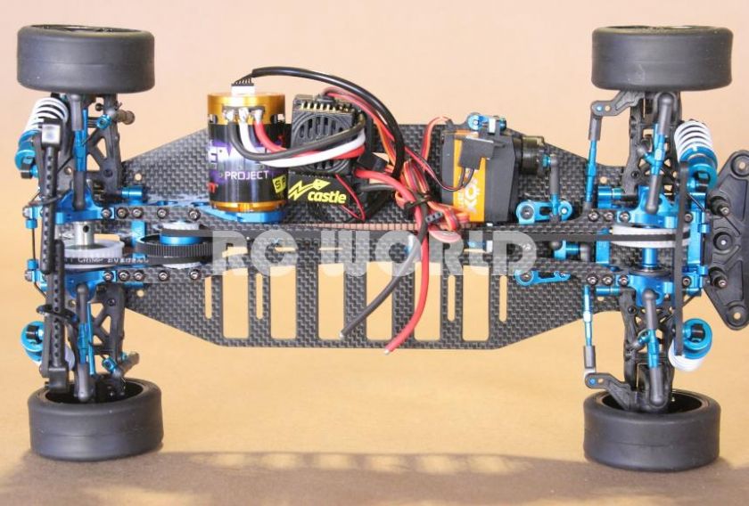 TAMIYA 1/10 TRF 416X FACTORY RACE TEAM CAR #42162  BRUSHLESS SETUP 