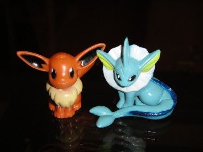 POKEMON FIGURES Eevee Vaporeon Jolteon Flareon Espeon Umbreon 