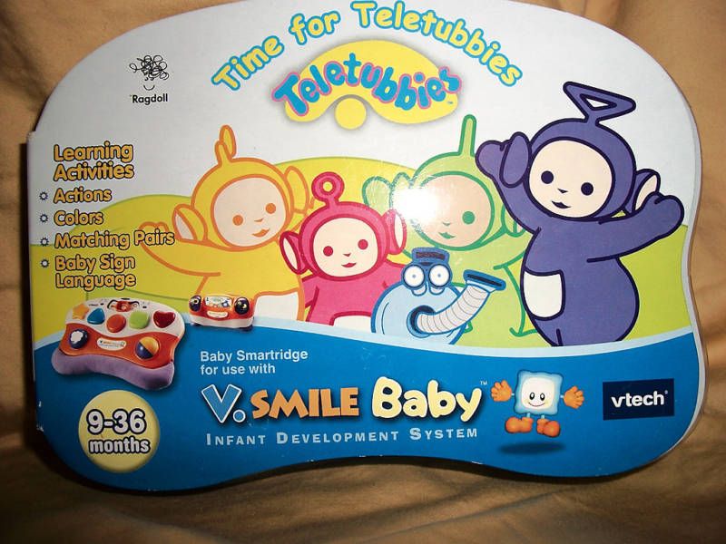 SMILE BABY VTECH 9 36MTS TELETUBBIES NEW IN PACKAGE  