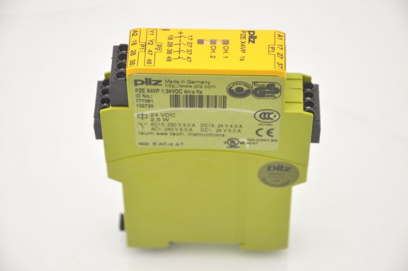 Pilz PZE X4VP Contact Expansion Module DIN safety  