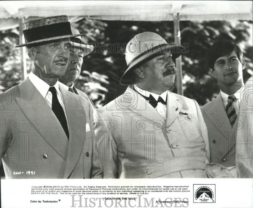   David Niven, George Kennedy, Peter Ustinov, Simon MacCorkindale  