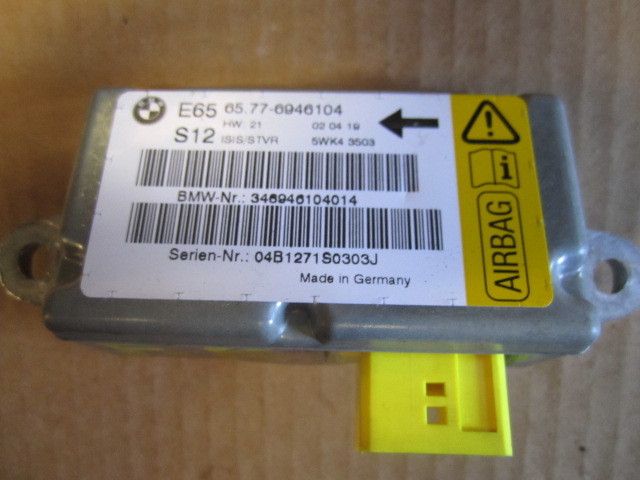 BMW E65 E66 7 SERIES AIRBAG SENSOR FRONT RIGHT DOOR OEM  