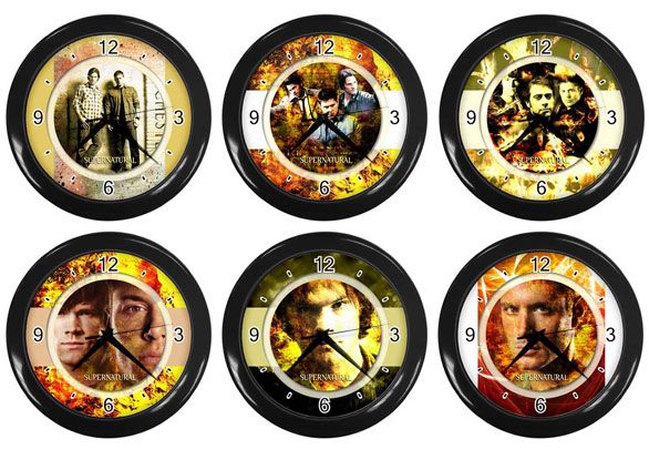 TV Series Supernatural Wall Clock Design # 05  