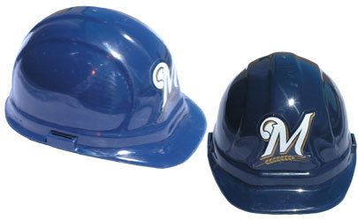 Milwaukee Brewers MLB Hard Hats ANSI OSHA Approved  