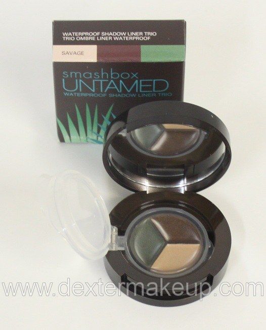 Smashbox Untamed Waterproof Shadow Liner Trio Savage 607710522756 