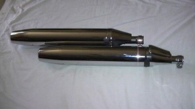 YAMAHA 5YS1 1100 V STAR EXHAUST MUFFLERS 99 09MUST SEE  