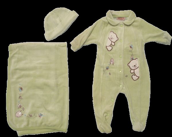 Rumble Tumble Sage Green Boy Newborn Set   Great Gift   Now  