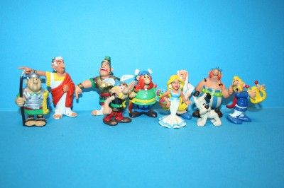 Asterix & Obelix LOT VINTAGE COMICS SPAIN PVC figures  