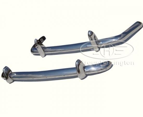 Triumph TR4 TR4A TR5 TR250 stainless steel bumpers, TR 4 A IRS 4A TR 5 