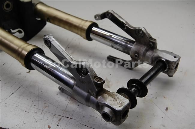   YZF R1 front forks suspension tubes triple clamp top fork  