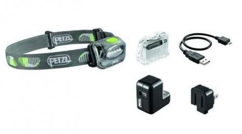 PETZL TIKKA2 CORE LED HEADTORCH & LITHIUM ION BATTERY  