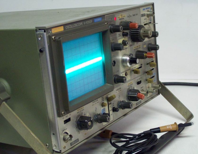 HITACHI V 1050F 100MHZ 2 CH OSCILLOSCOPE COLINE M15  