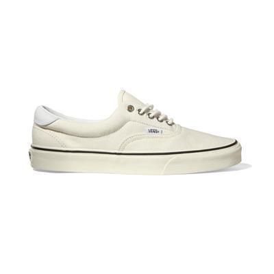 Vans Era 59 Leather Trim Mustache Classic White Marshmallow Shoe 