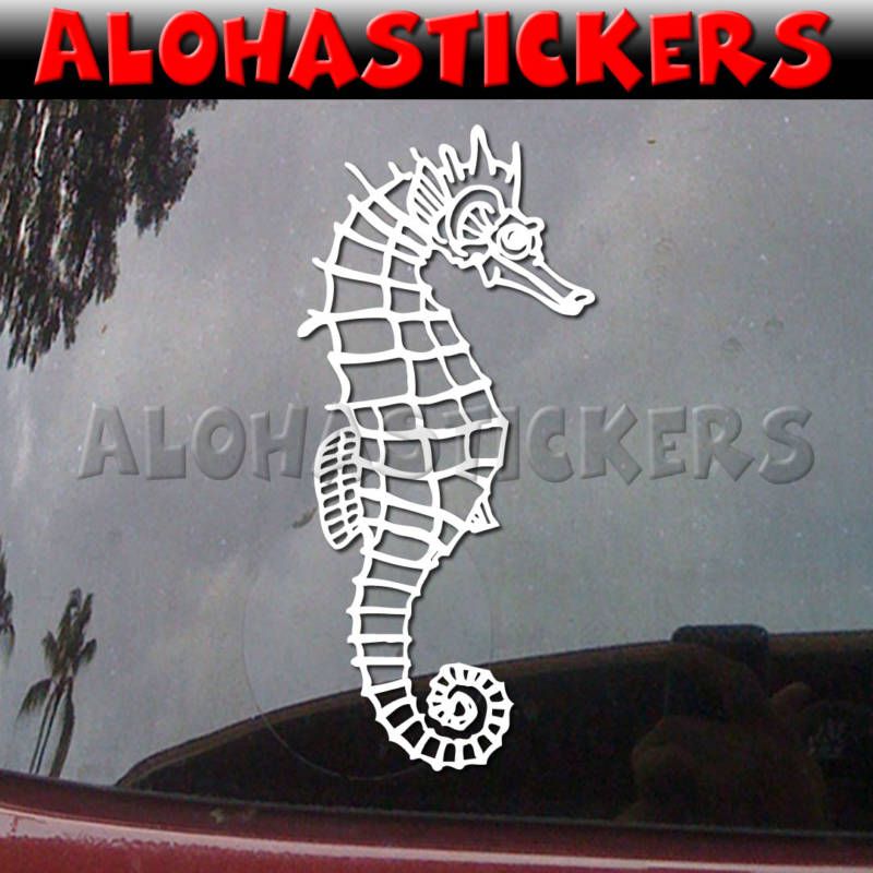 SEAHORSE Sea Horse Car Window Vinyl Decal Sticker B28  