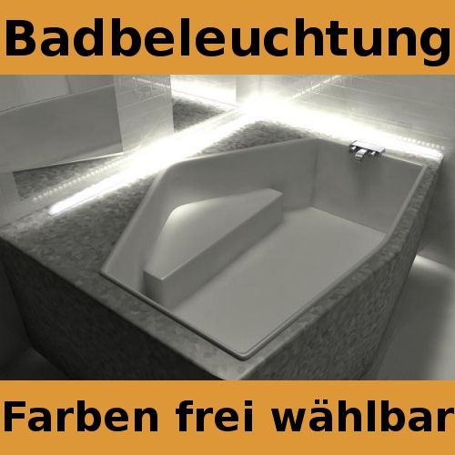 LED SMD Strip Beleuchtung Sauna Fugen Licht Badezimmer  