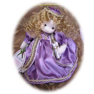 Green Tree Bat Mitzvah Musical Doll in Purple Dress NEW  