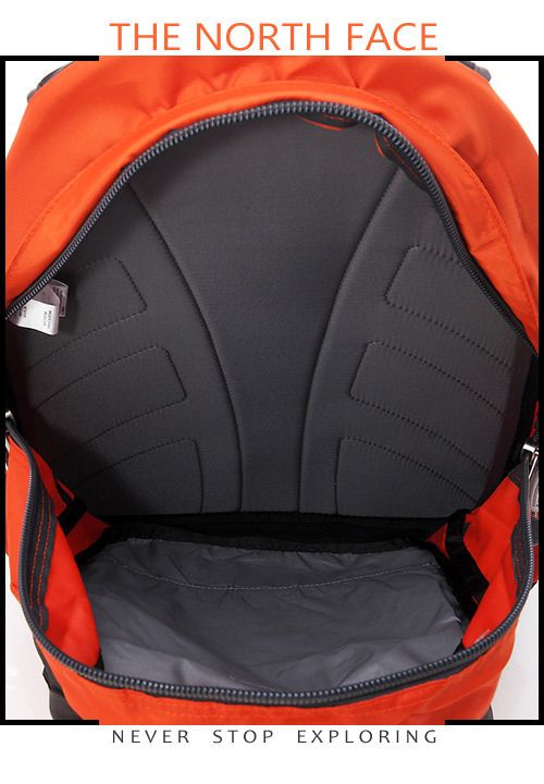 BN THE NORTH FACE Vault Backpack/Book Bag Tibetan Orange  