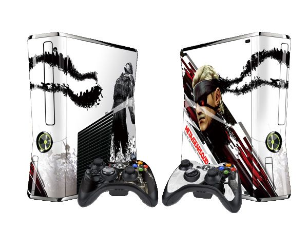 Batman Sticker Skin Cover Protective Faceplate For XBOX 360 Slim 