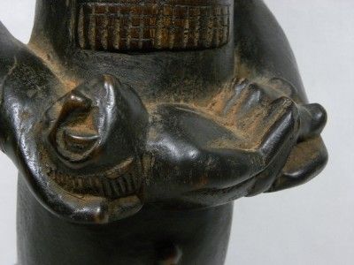 Fine African Art BAULE Fertility Spirit Couple Figure  