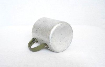 WW1 BULGARIAN OFFICERS ALUMINUM FIELD CUP   RARE  