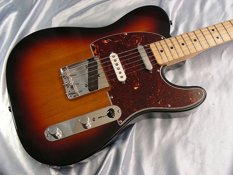 07 Fender Nashville Deluxe Telecaster 3 Pickup Tele Sunburst 