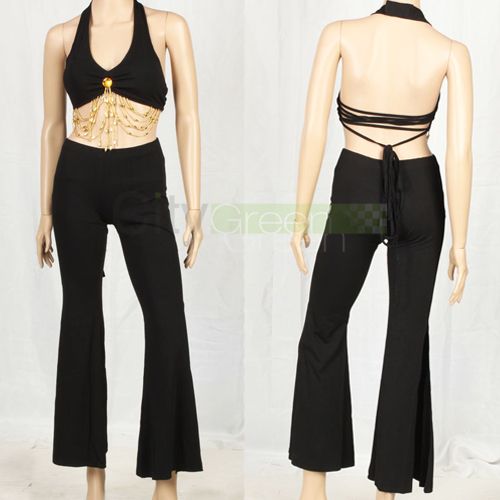 New Belly Dance Costume YOGA Top+Pants/Skirt 6 Set To Choose  