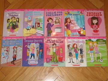 Lot 10 CANDY APPLE Books Scholastic Lara Bergen L1  