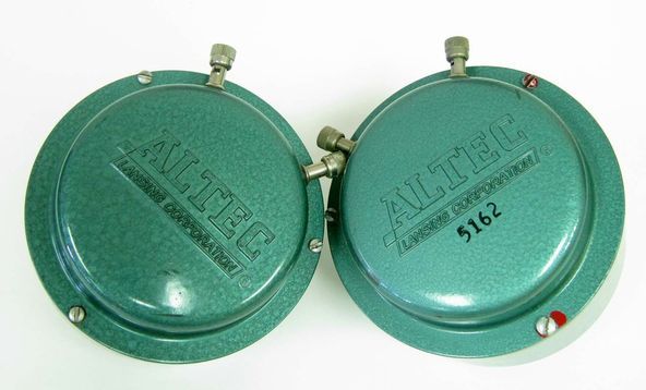 VINTAGE ALTEC LANSING 802D HORN SPEAKER DRIVERS VOTT NR  