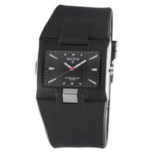 Hector H France Mens Rectangular Quartz Watch 665040  