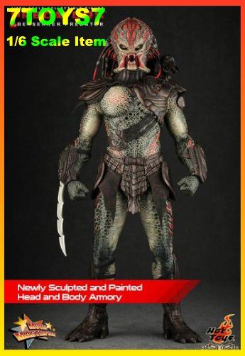 Hot Toys 1/6 Predator Berserker_ Box Set_ LED HT052Z  