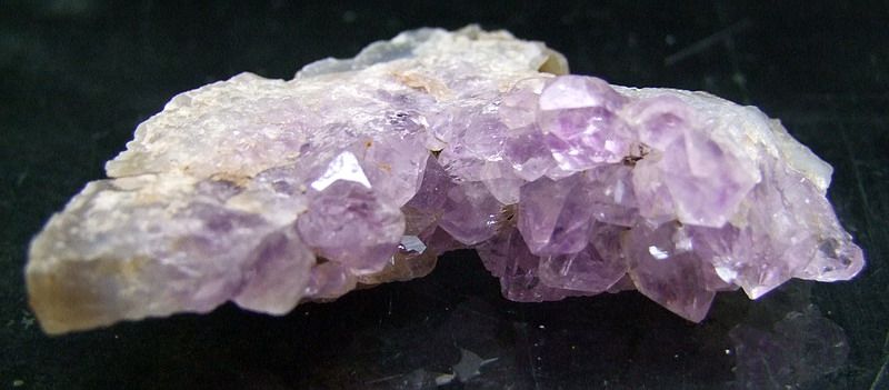 330ct ROYAL PURPLE AMETHYST CRYSTAL GEODE NATURAL ROCK  