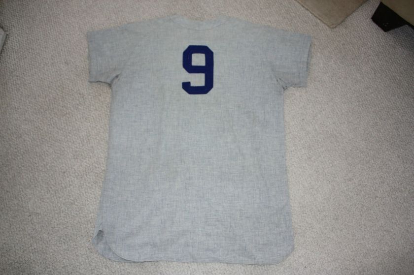 RARE 1952 VINTAGE CHICAGO CUBS HANK SAUER JERSEY   NO AUTOGRAPH ERNIE 