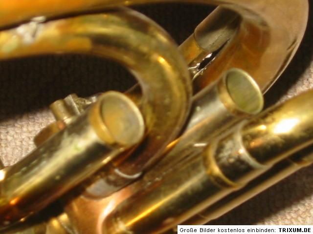 Used 4V French horn Symphonic Lidl brno needs repair  