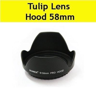 BOWER TULIP LENS HOOD 58MM  