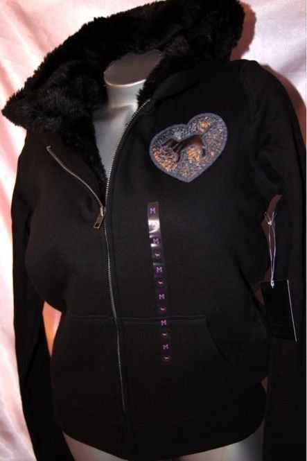 LG♥Victoria Secret PINK FASHION SHOW SEQUIN HOODIE♥NWT  