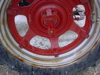 SUPER M FARMALL TRACTOR 15.5 X 38 TIRES & RIMS COOP POWER  