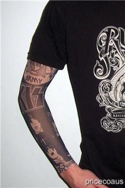   Temporary Tattoo Sleeves Party Pack   Costume   Concerts   Parties